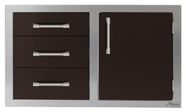 Alfresco 42 Inch Door Drawer Combo
