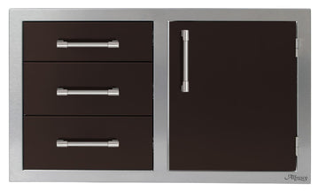 Alfresco 42 Inch Door Drawer Combo