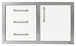 Alfresco 32 Inch Access Door & Drawers Combo