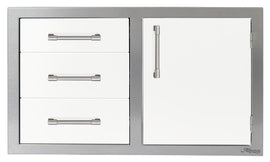 Alfresco 42 Inch Door Drawer Combo