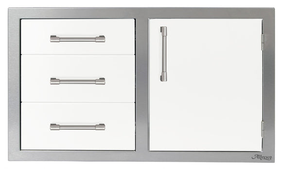 Alfresco 42 Inch Door Drawer Combo