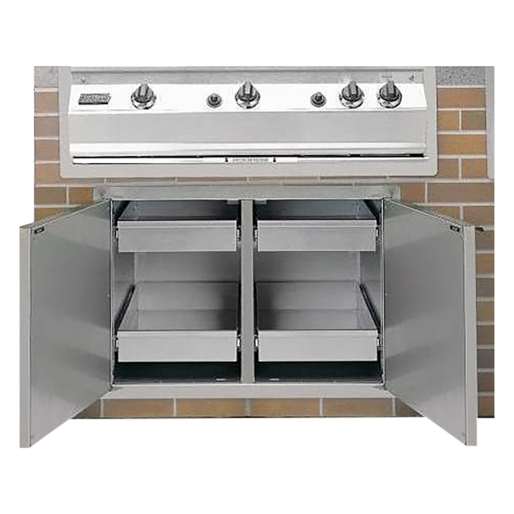 Fire Magic Select Double Access Doors with Two Dual Drawers