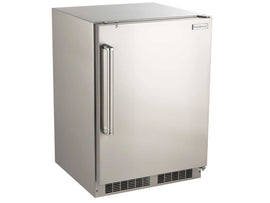 Fire Magic 24 Inch Outdoor Refrigerator with Solid Door and Lock 