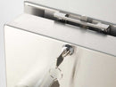 Fire Magic 24 Inch Outdoor Refrigerator with Solid Door and Lock 