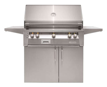 Alfresco ALXE 36-Inch Freestanding Grill With Rotisserie