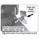 Fire Magic Heavy Duty Rotisserie Bracket Kit for Echelon 1060