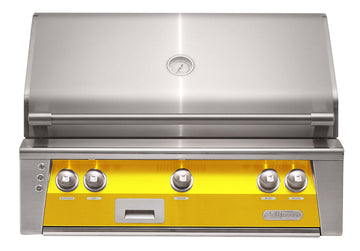 Alfresco ALXE 36-Inch Built-In Grill With Rotisserie