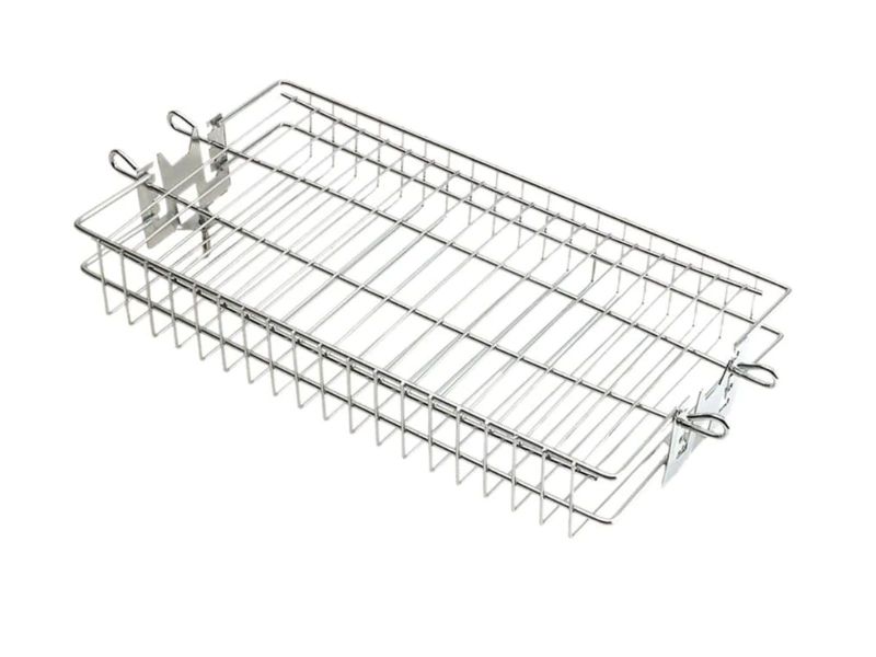 Fire Magic Grills Flat Rotisserie Basket Stainless Steel