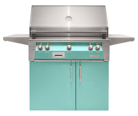 Alfresco ALXE 36-Inch Freestanding Grill With Rotisserie
