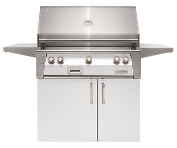 Alfresco ALXE 36-Inch Freestanding Grill With Rotisserie