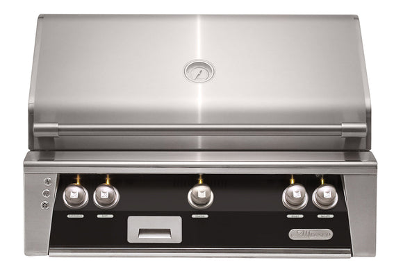 Alfresco ALXE 36-Inch Built-In Grill With Rotisserie