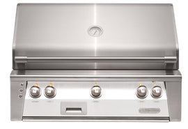 Alfresco ALXE 36-Inch Built-In Grill With Rotisserie