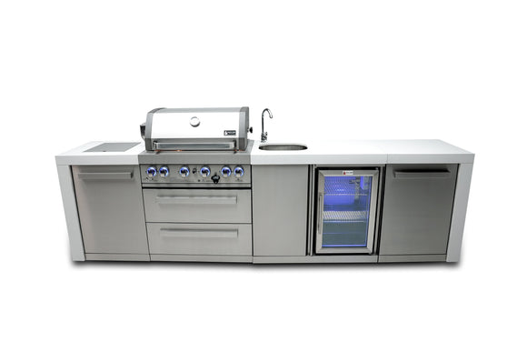 Mont Alpi 400 Deluxe Island with a Beverage Center