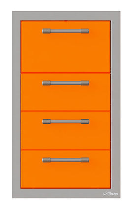 Alfresco 17-Inch Triple Drawer and Towel Holder Combo