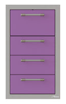 Alfresco 17-Inch Triple Drawer and Towel Holder Combo