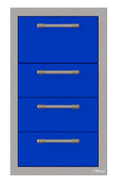 Alfresco 17-Inch Triple Drawer and Towel Holder Combo