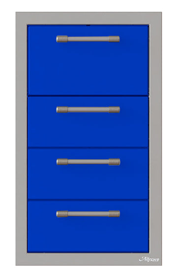 Alfresco 17-Inch Triple Drawer and Towel Holder Combo