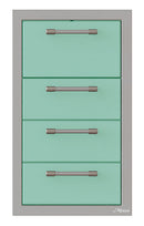 Alfresco 17-Inch Triple Drawer and Towel Holder Combo