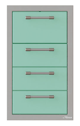 Alfresco 17-Inch Triple Drawer and Towel Holder Combo