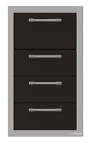 Alfresco 17-Inch Triple Drawer and Towel Holder Combo