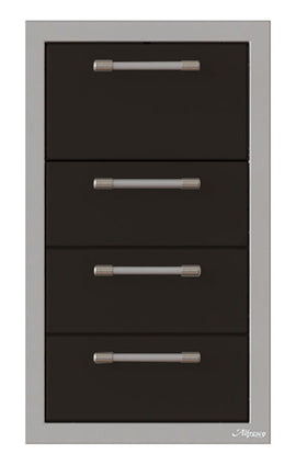 Alfresco 17-Inch Triple Drawer and Towel Holder Combo