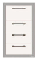 Alfresco 17-Inch Triple Drawer and Towel Holder Combo