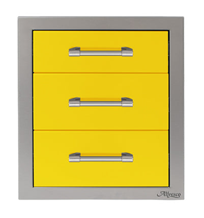 Alfresco 17-Inch Three-Tier Storage Drawers