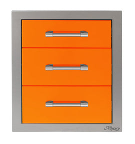 Alfresco 17-Inch Three-Tier Storage Drawers