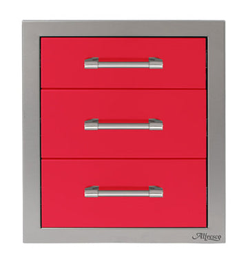 Alfresco 17-Inch Three-Tier Storage Drawers