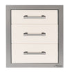 Alfresco 17-Inch Three-Tier Storage Drawers