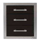 Alfresco 17-Inch Three-Tier Storage Drawers