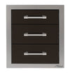 Alfresco 17-Inch Three-Tier Storage Drawers