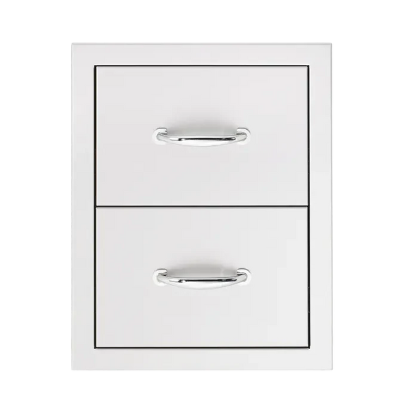 TrueFlame 17 Inch Double Drawer Masonry Frame Return