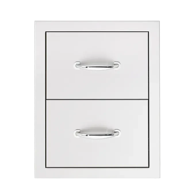 TrueFlame 17 Inch Double Drawer Masonry Frame Return
