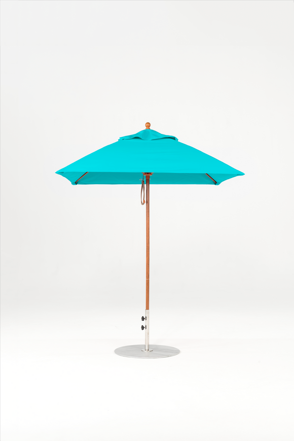 454FM-SQ-R171 Turquoise-Golden Oak