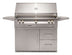Alfresco ALXE 42-Inch Grill on Refrigerated Cart