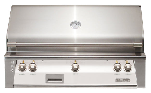 Alfresco ALXE 42-Inch Built-In Grill With Rotisserie
