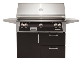 Alfresco ALXE 42-Inch Freestanding Gas Grill On Deluxe Cart