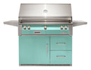 Alfresco ALXE 42-Inch Grill on Refrigerated Cart