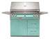 Alfresco ALXE 42-Inch Grill on Refrigerated Cart