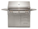 Alfresco ALXE 42-Inch Grill on Refrigerated Cart