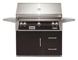 Alfresco ALXE 42-Inch Grill on Refrigerated Cart