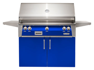 Alfresco ALXE 42-Inch Freestanding Grill With Rotisserie