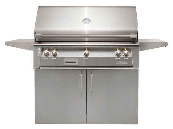Alfresco ALXE 42-Inch Freestanding Grill With Rotisserie
