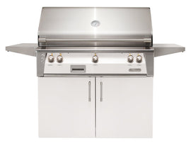 Alfresco ALXE 42-Inch Freestanding Grill With Rotisserie