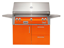 Buy luminous-orange-gloss Alfresco 42-Inch Deluxe Cart