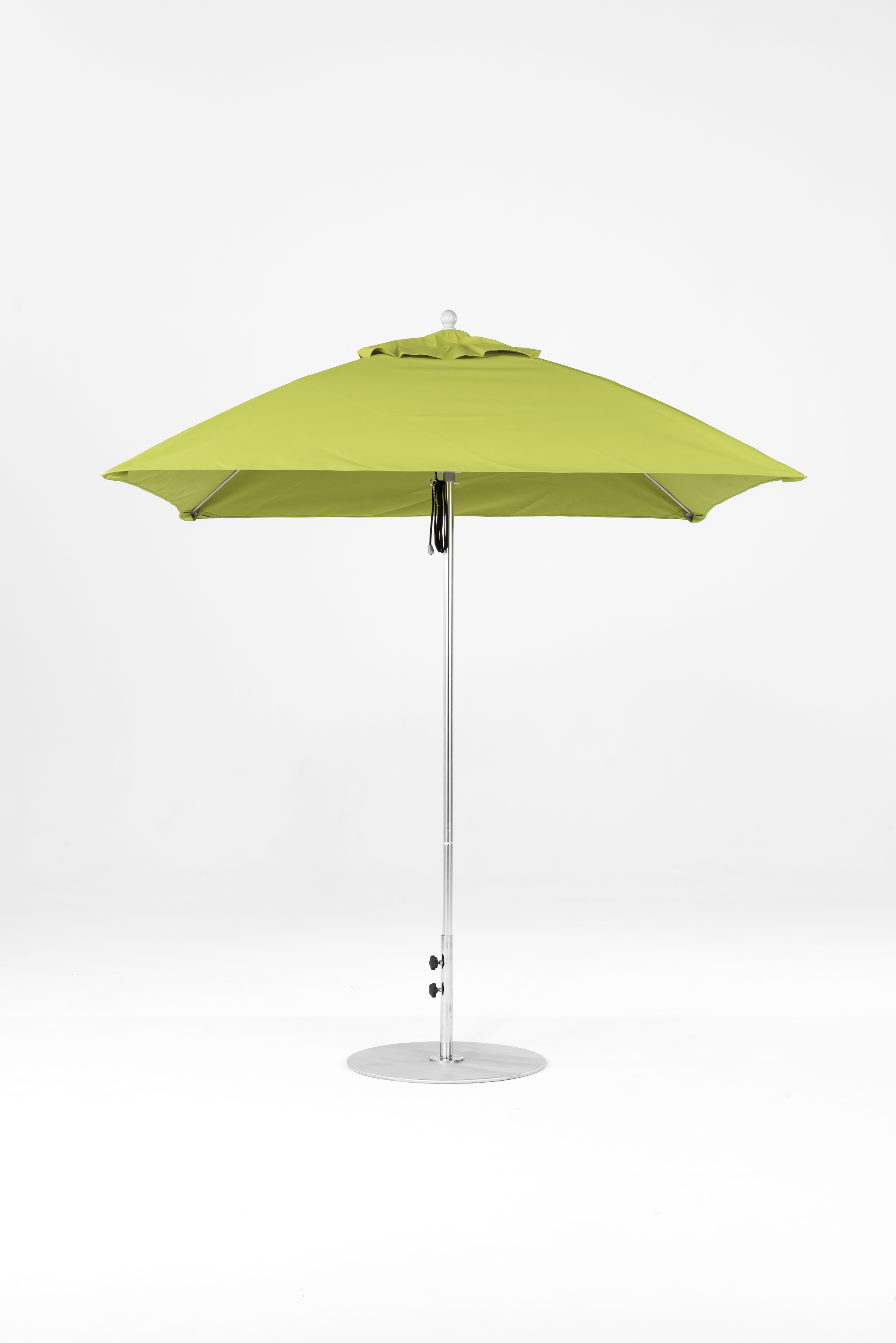 464FM-SQ-R160 Pistachio-Brushed Silver