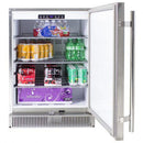 Blaze 24 Inch Outdoor Refrigerator with Solid Door and Lock-2