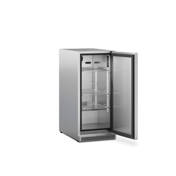 Dometic 15 Inch Outdoor Refrigerator with Solid Door and Lock