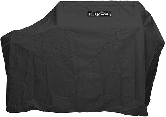 Fire Magic Cover, Deluxe Portable Grill with Shelves Up